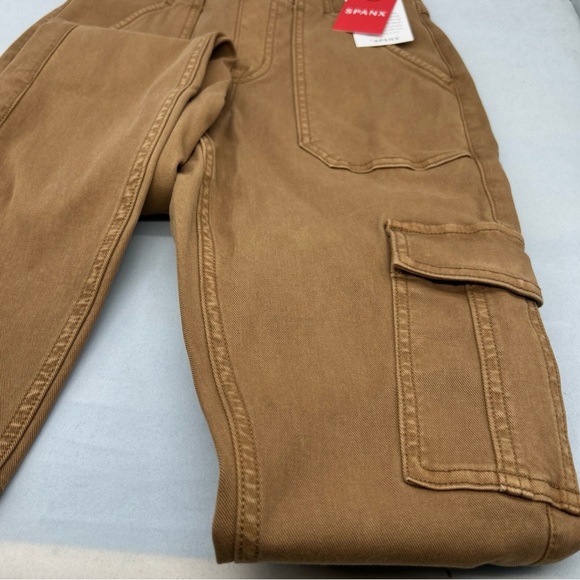 SPANX Women's Tan Cargo Jeans - Picture 4 of 12